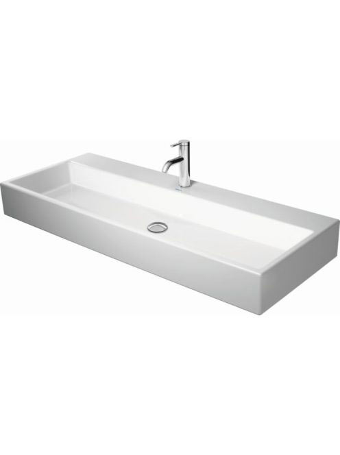 Duravit Vero Air csiszolt kerámia mosdó 120x47 cm, túlfolyó nélkül, alpin fehér 2350120071