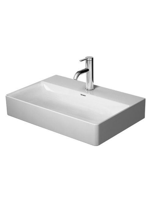 Duravit DuraSquare WonderGliss compact aláépíthető mosdó 60x40 23566000411