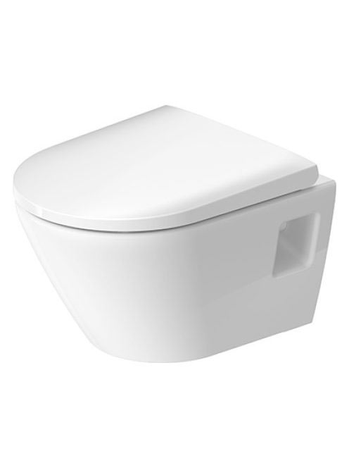 Duravit D-Neo mélyöblítésű fali kompakt WC-csésze, fehér 2587090000