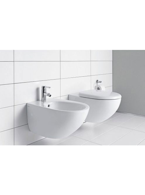 Duravit Architec öblítőperem nélküli fali WC-szett, Soft Close ülőkével 45720900A1