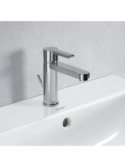 Duravit B.2 mosdócsaptelep M-es méret, automata leeresztővel, króm B21020001010