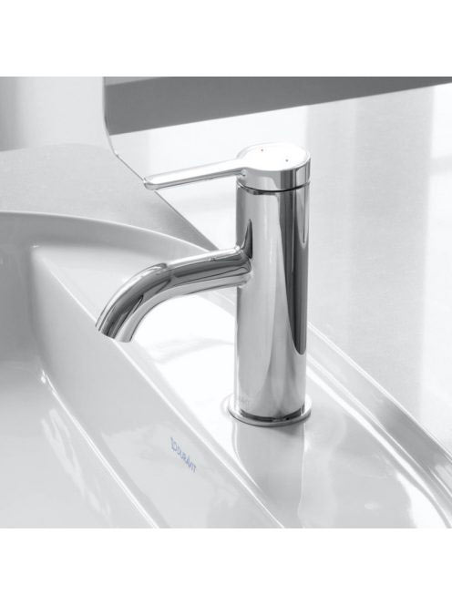 Duravit C.1 egykaros mosdócsaptelep S-es méret, leeresztő nélkül, króm C11010002010