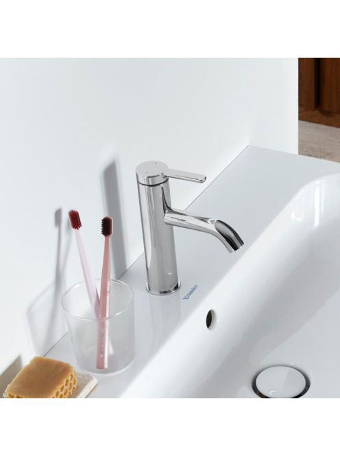 Duravit C.1 egykaros mosdócsaptelep M-es méret, leeresztő nélkül, króm C11020002010
