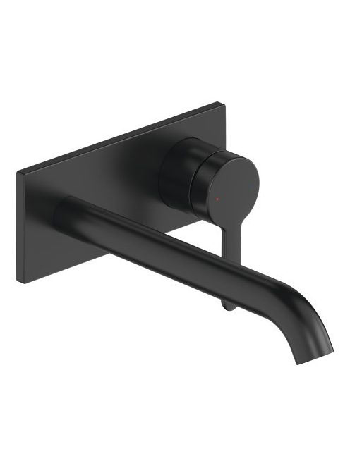 Duravit C.1 falsík alatti mosdócsaptelep 225 mm, matt fekete C11070004046