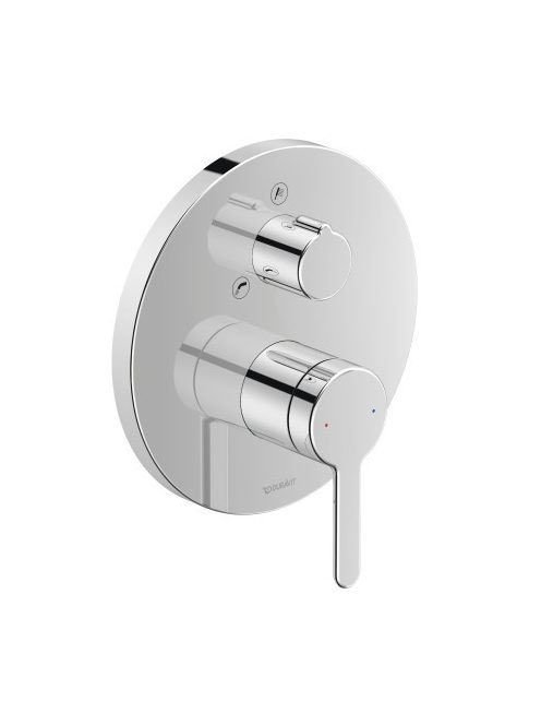 Duravit C.1 egykaros falsík alatti kádcsaptelep 2 fogyasztóhoz, króm C15210012010