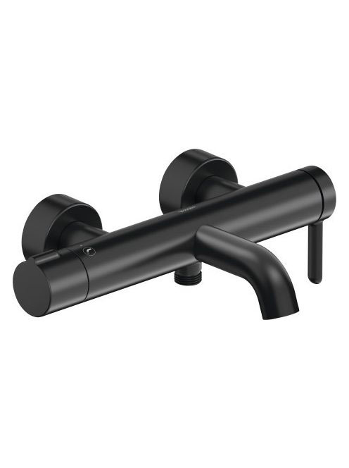 Duravit C.1 egykaros kádtöltő csaptelep, matt fekete C15230000046