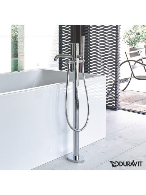 Duravit C.1 króm padlón álló kádcsaptelep C15250000010