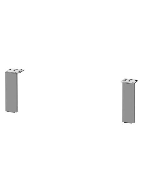 Duravit mosdószekrényhez tartóláb 2db, matt alumínium UV999100000