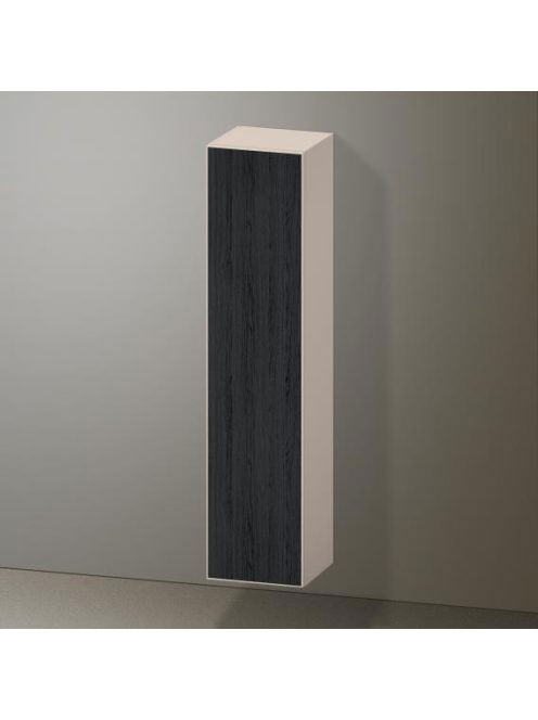 Duravit Zencha magas szekrény 176x40 cm, jobbos, fekete tölgy/matt taupe ZE1352R16830000