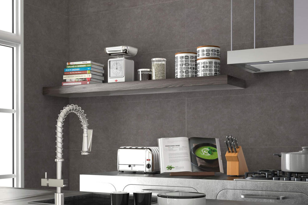 Emigres Microcemento Konyhai burkolólap 