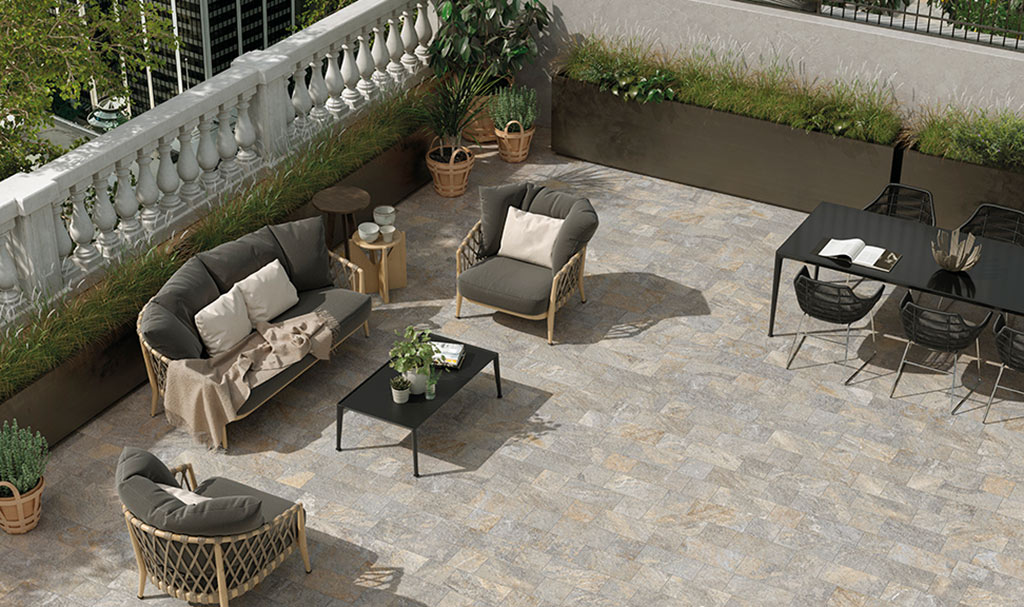 Emil Externa Quarzite Kőhatású járólap 