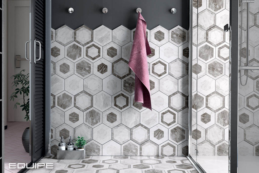 Equipe Ceramicas Bardiglio Csempe és Padlólap