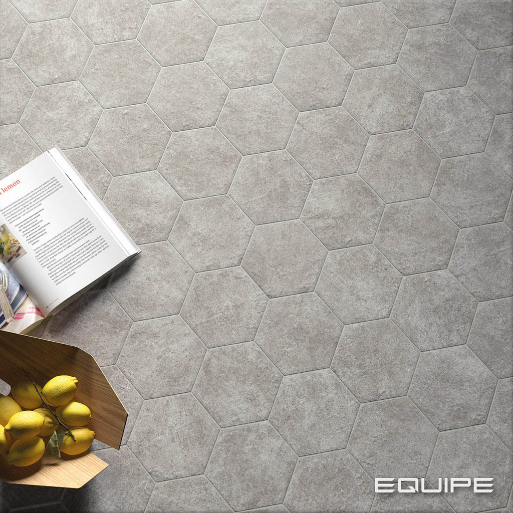 Equipe Ceramicas Hexatile Cement Csempe és Padlólap