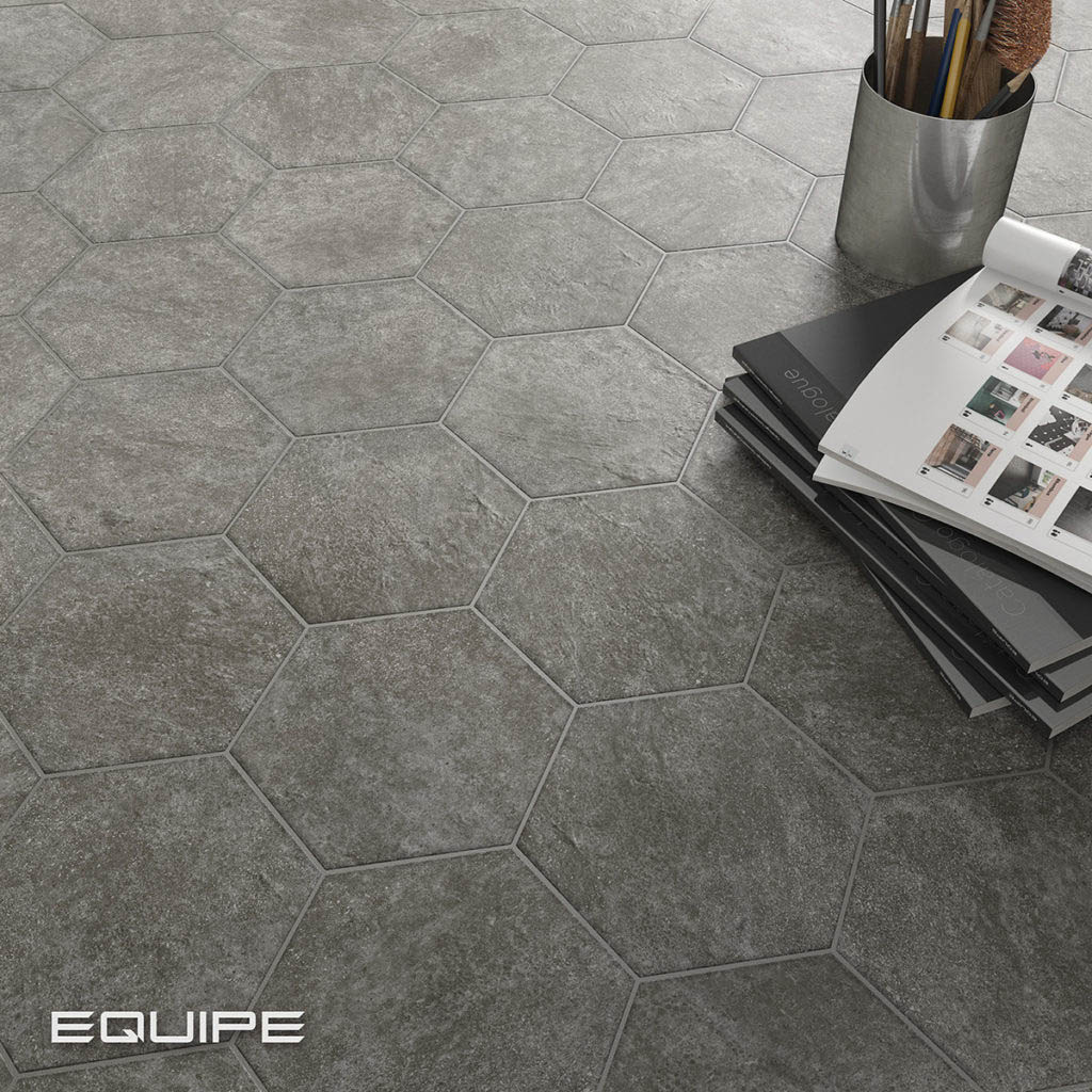Equipe Ceramicas Hexatile Cement Csempe és Padlólap