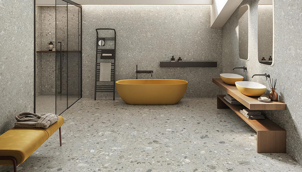 Ergon Lombarda Modern fürdőszoba | Csempék és Járólapok