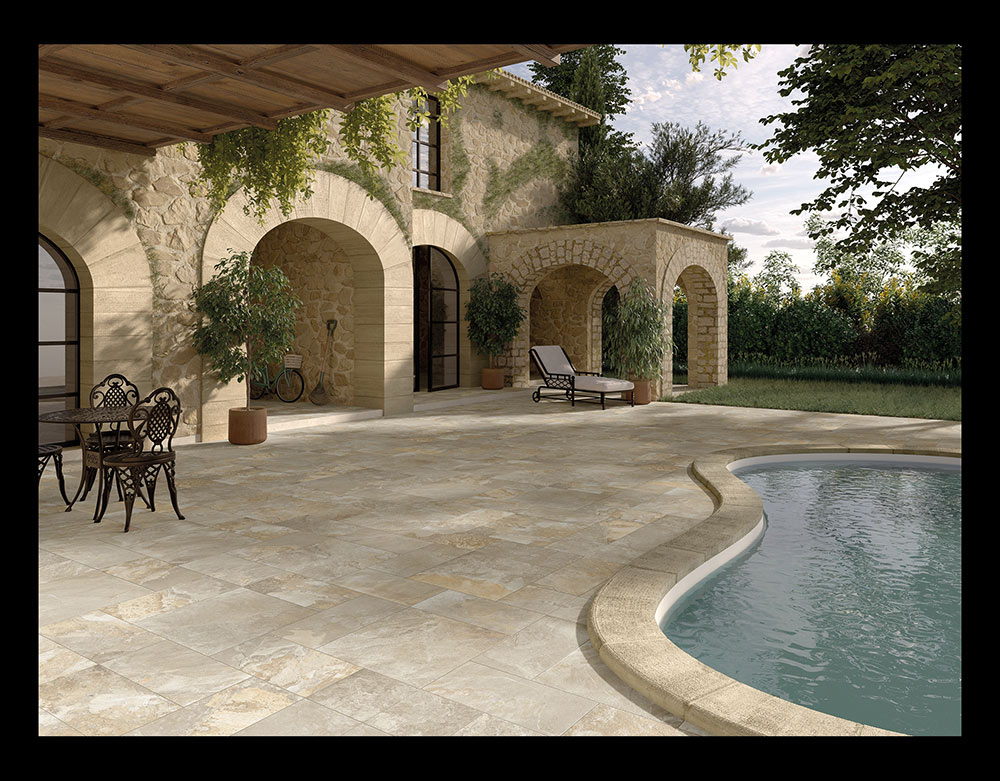 Ceramica Euro Terrae Kőhatású járólap | Csempék és Padlólapok