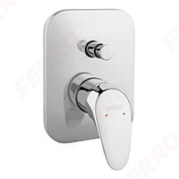 Ferro ONE BFO7P - falsík alá építető zuhanycsaptelep