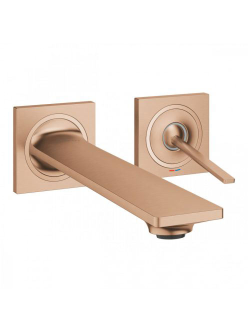 Grohe Allure M 2-lyukas falra szerelhető mosdócsaptelep, szálcsiszolt rose arany 19386DL2