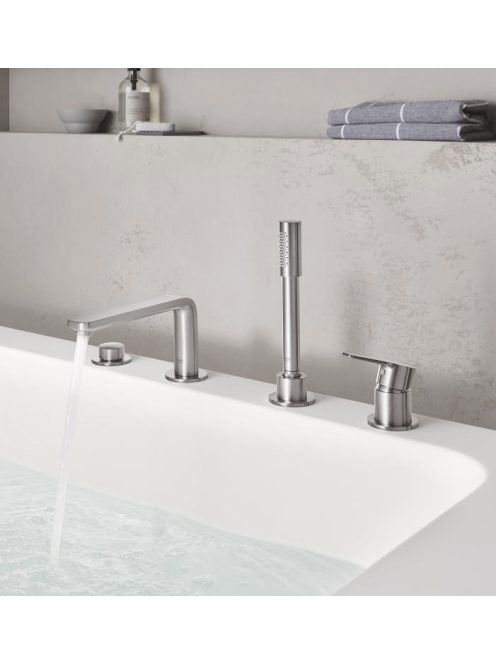 Grohe Lineare 4-lyukas egykaros kádkombináció, króm 19577001