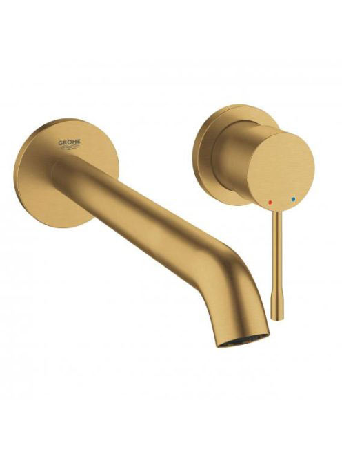 Grohe Essence 2-lyukas mosdócsaptelep L-es méret, szálcsiszolt világos arany 19967GN1