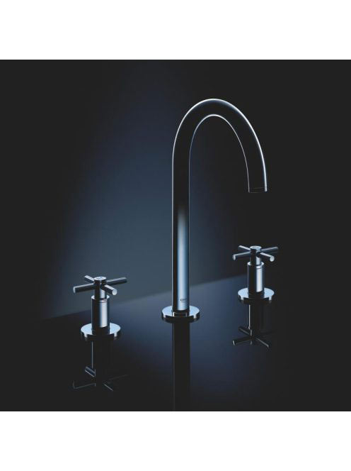 Grohe Atrio 3-lyukas króm mosdócsaptelep, M-es méret 20008003