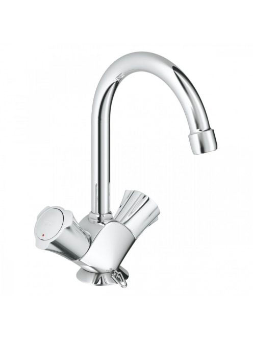 Grohe Costa L kétgombos mosdócsaptelep, láncos leeresztőszeleppel, króm 21337001