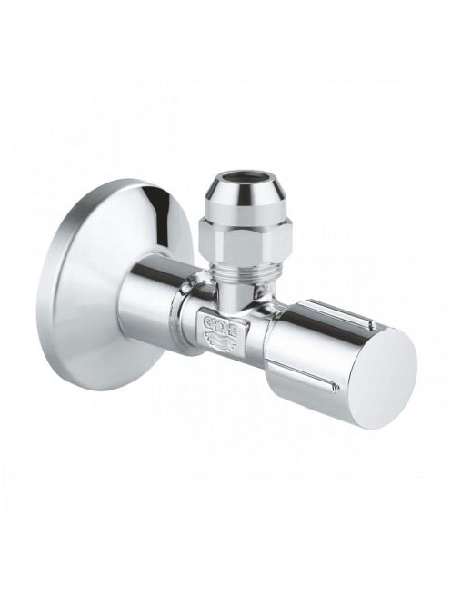 Grohe sarokszelep érdesített csatlakozómenettel, króm 22045000