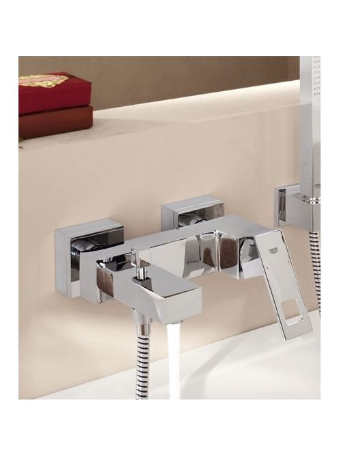 Grohe Eurocube egykaros kádcsaptelep zuhanyváltóval, króm 23140000