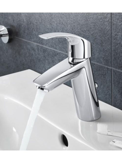Grohe Eurosmart magasított mosdó csaptelep leeresztővel, M-Size 23322001KIFUTÓ TERMÉK