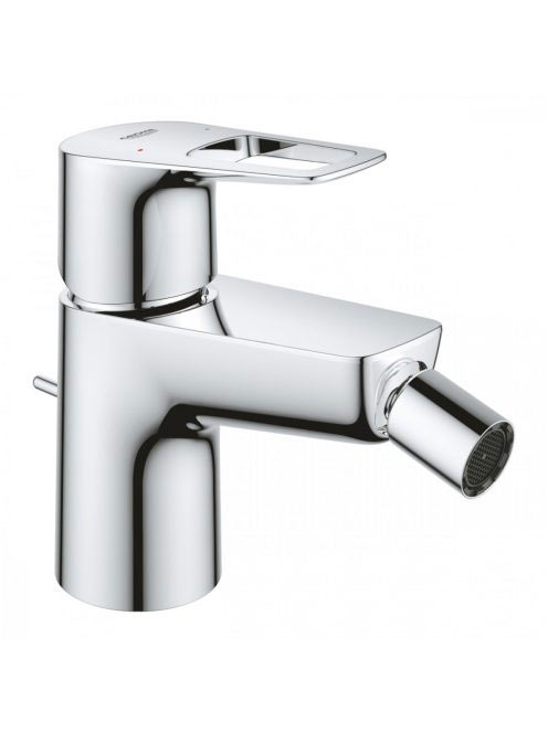 Grohe BauLoop egykaros bidécsaptelep leeresztővel, króm 23338001