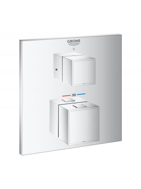 Grohe Grohtherm Cube termosztátos zuhanycsaptelep, króm 24153000