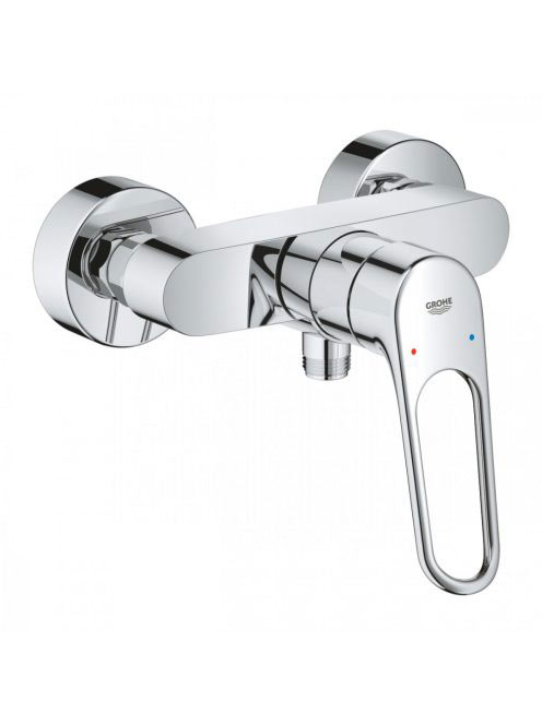 Grohe Eurosmart egykaros zuhanycsaptelep falsíkon kívüli telepítéshez, króm 25242003