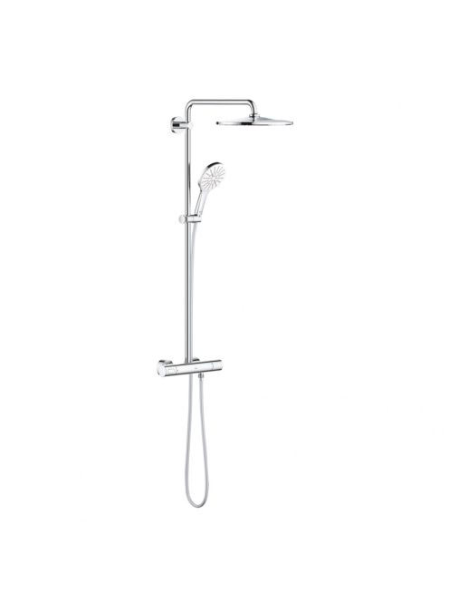 Grohe Rainshower SmartActive 310 termosztátos zuhanyrendszer fehér szórófejjel, króm 26647LS0