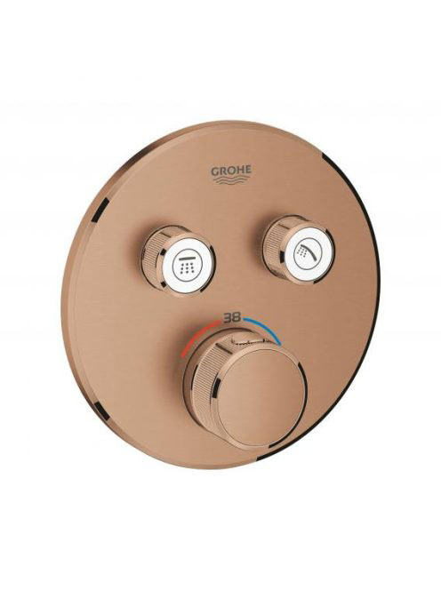 Grohe Grohtherm SmartControl termosztátos színkészlet, szálcsiszolt rose arany 29119DL0