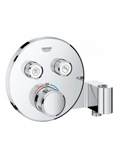Grohe Grohtherm SmartControl termosztátos színkészlet, zuhanytartóval, króm 29120000