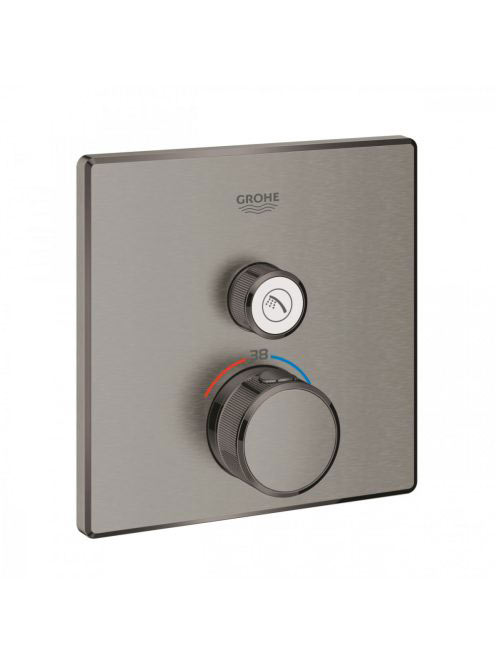 Grohe Grohtherm SmartControl termosztátos színkészlet, szálcsiszolt grafit 29123AL0