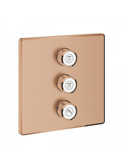 Grohe Grohtherm SmartControl 3 utas váltószelep, szálcsiszolt rose arany 29127DL0