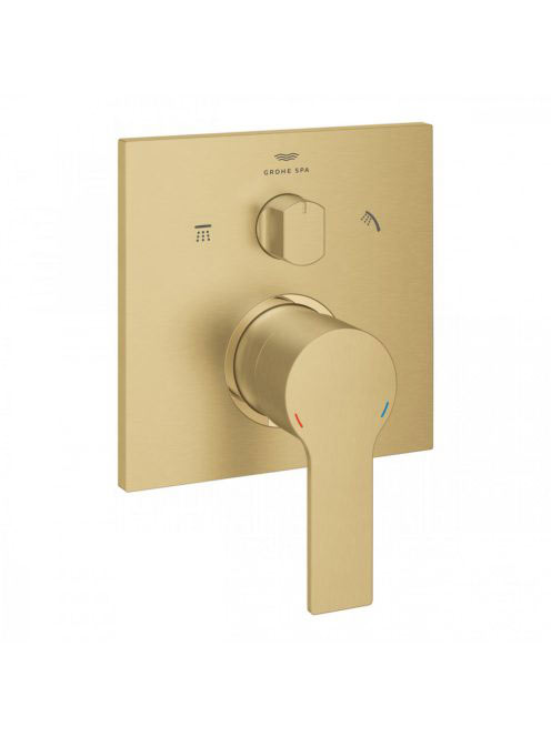 Grohe Allure egykaros kádcsaptelep 3-utas vezérlővel, szálcsiszolt világos arany 29176GN1