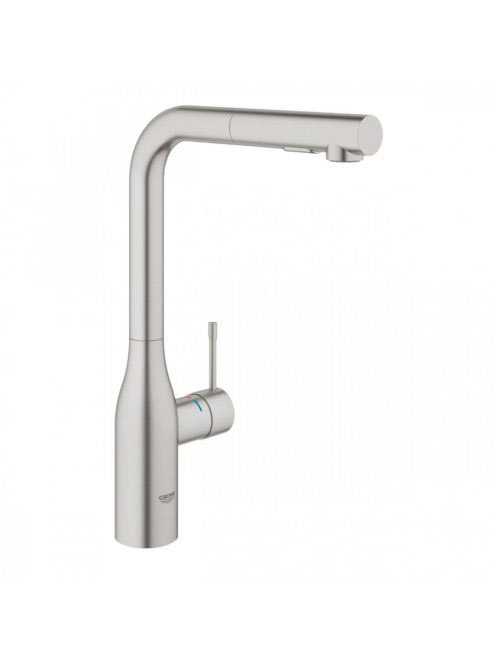 Grohe Essence kihúzható fejes konyhai csaptelep két funkcióval rozsdamentes acél hatású 30270DC0