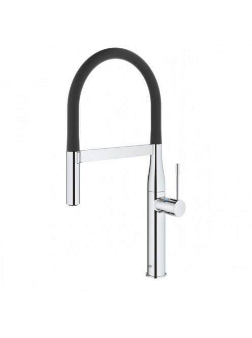Grohe Essence egykaros konyhai csaptelep, króm/fekete 30503000