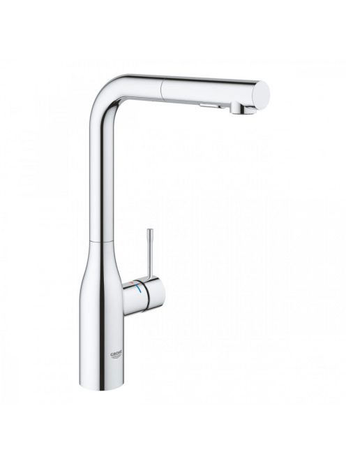 Grohe Essence egykaros konyhai csaptelep kihúzható zuhanyfejjel Fényes Króm 30504000