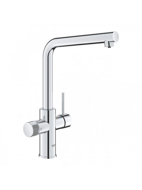 Grohe Blue Pure Minta L szűrő funkciós konyhai csaptelep, elfordítható kifolyóval, króm 30600000