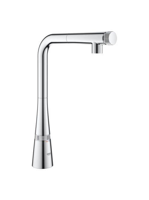 Grohe Zedra SmartControl konyhai csaptelep kihúzható zuhanyfejjel, króm 31593002