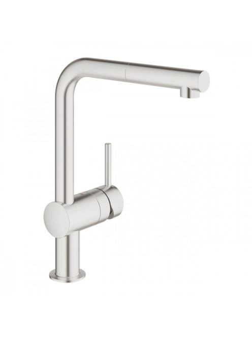 Grohe Minta mosogató csaptelep rozsdamentes acél hatású 32168DC0