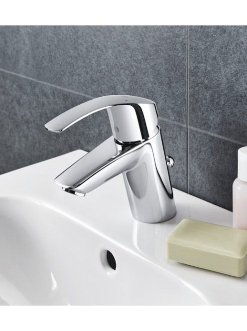 Grohe Eurosmart mosdó csaptelep, automata leeresztővel S-Size 33265002