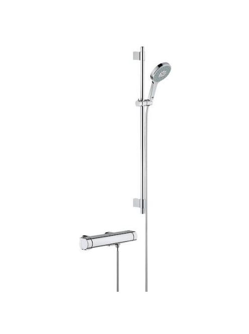 Grohe Grohtherm 2000 termosztátos zuhanycsaptelep zuhanyszettel, króm 34482001