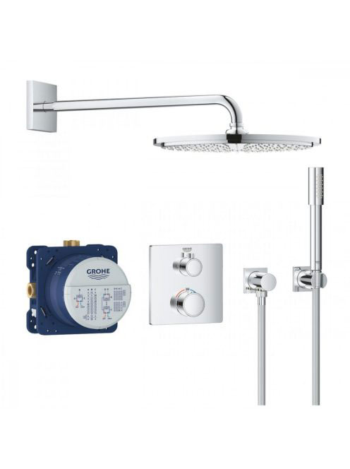 Grohe Grohtherm teljes zuhanyrendszer Rainshower Cosmopolitan 310 fejzuhannyal, króm 34730000