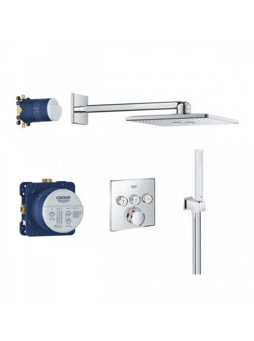 Grohe Grohtherm SmartControl falsík alatti termosztátos zuhanyrendszer, króm 34804000