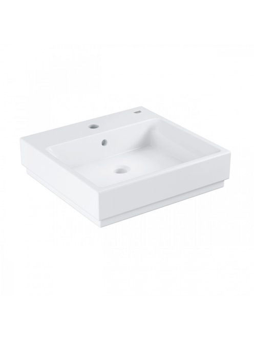 Grohe Cube Ceramic mosdótál 50x49 cm, PureGuard bevonattal, alpin fehér 3947800H