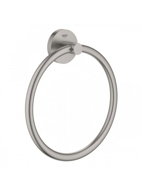 Grohe Essentials törölközőtartó gyűrű, rozsdamentes acél hatású 40365DC1